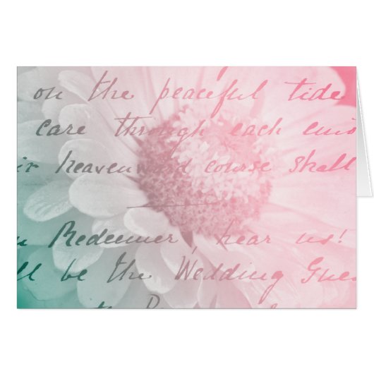 Script and Floral Art Cards (Front Horizontal)