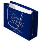 Script Blue Gold Class of 2026 Graduation