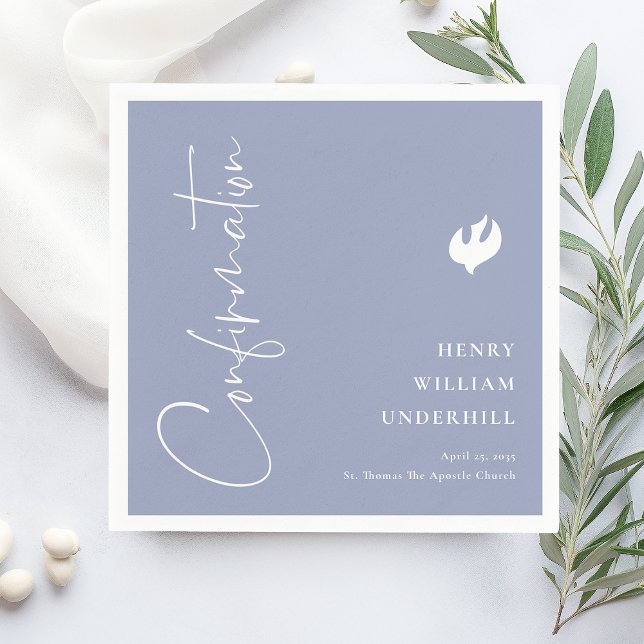 Script Boys Confirmation  Napkins (Creator Uploaded)