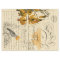 Script Digital Collage Decoupage Tissue Paper