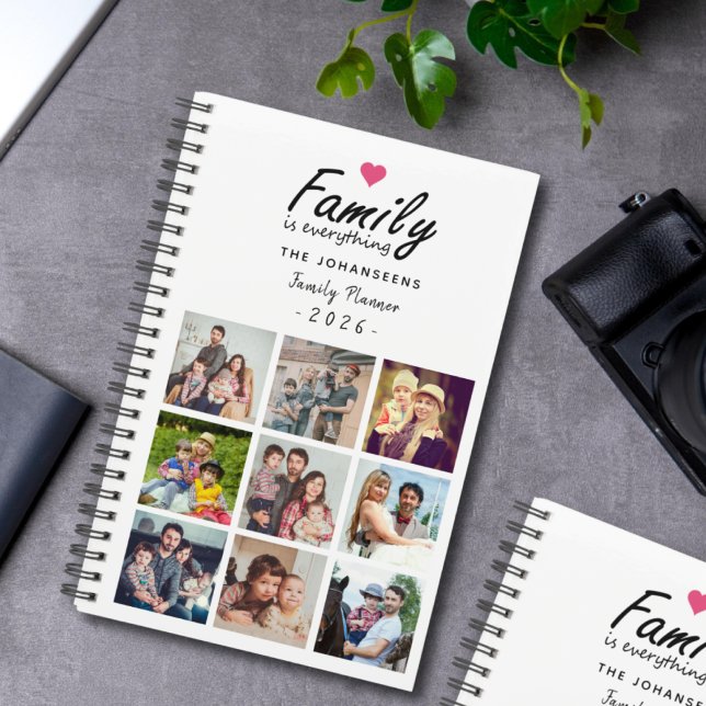 Script Family is Everything Photo Collage Modern Planner (Creator Uploaded)
