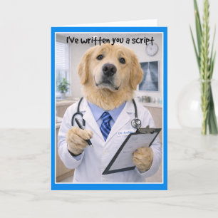 Script Feel Better Get Well Card  PA-1
