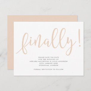 Script Finally Editable Color Save The Date