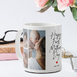 Script First Mother's Day Photo Collage Gift Coffee Mug<br><div class="desc">Celebrate your first Mother's Day in style with a personalized gift that you'll cherish forever. This adorable picture collage coffee mug is the perfect way to capture your favorite memories with your little one. With six customizable photos, a charming 'Happy First Mother's Day' message in a beautiful script font, and...</div>