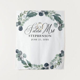 Script FUTURE MRS Greenery Bridal Shower Backdrop