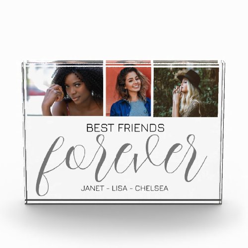 Script Gift Best Friends Forever Photo Collage 
