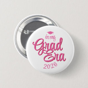 Script Grad Era Custom Year Graduation Button
