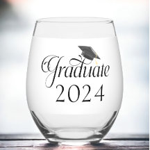 Script Graduate Cap Personalized Class of 2024 