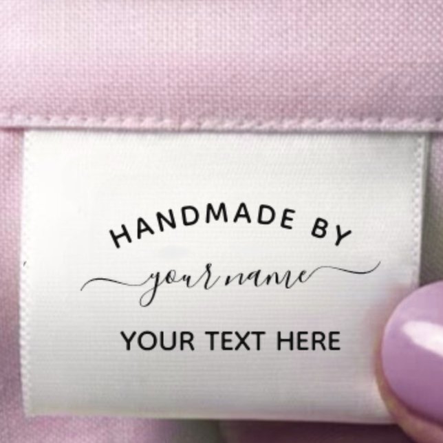  Script Handmade by Custom cut and sew Grosgrain Ribbon (Creator Uploaded)
