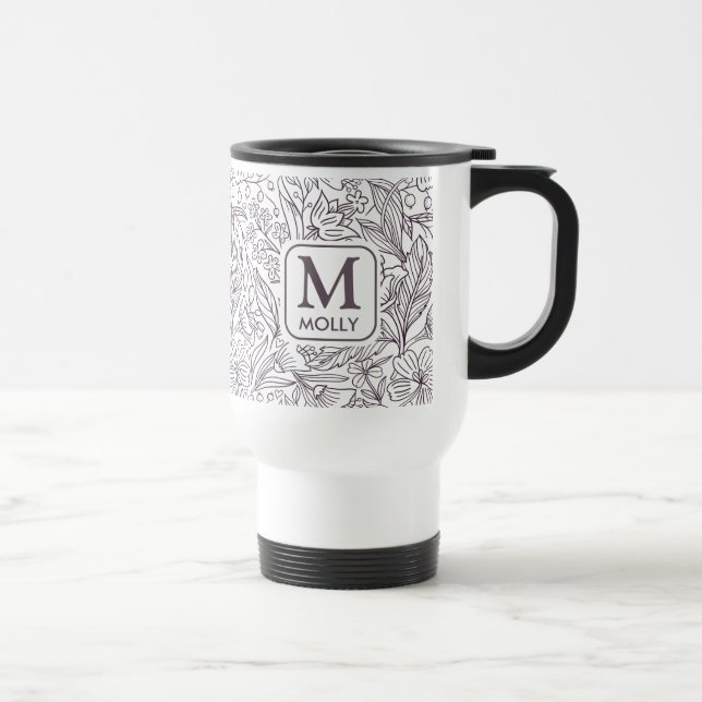 Script Heritage Travel Mug (Right)