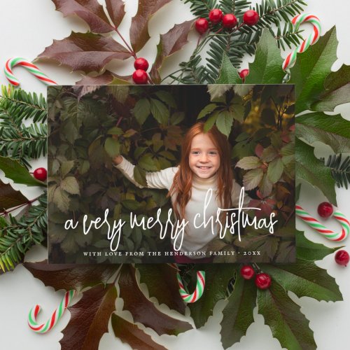Script Lettering  Stars Christmas Holiday Photo