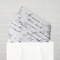 Script Love Tissue Paper | Zazzle