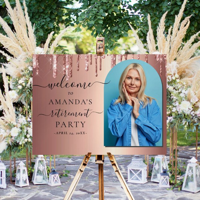 Script Minimal Retirement Welcome Sign (Creator Uploaded)