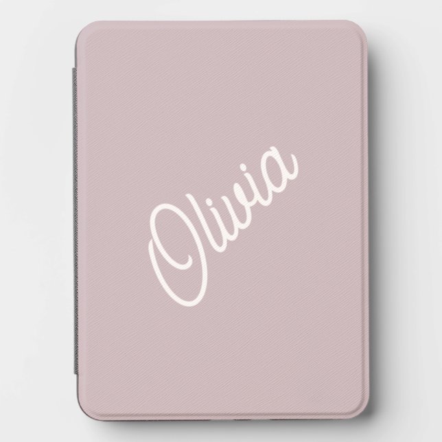 Script monogram lavender Kindle Cover (Front)