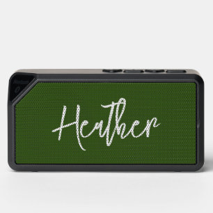 Script Monogram Name Personalized Bluetooth Speaker