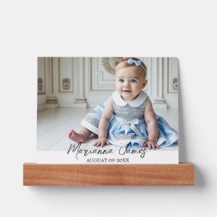 Script Name Baby Photo  Picture Ledge