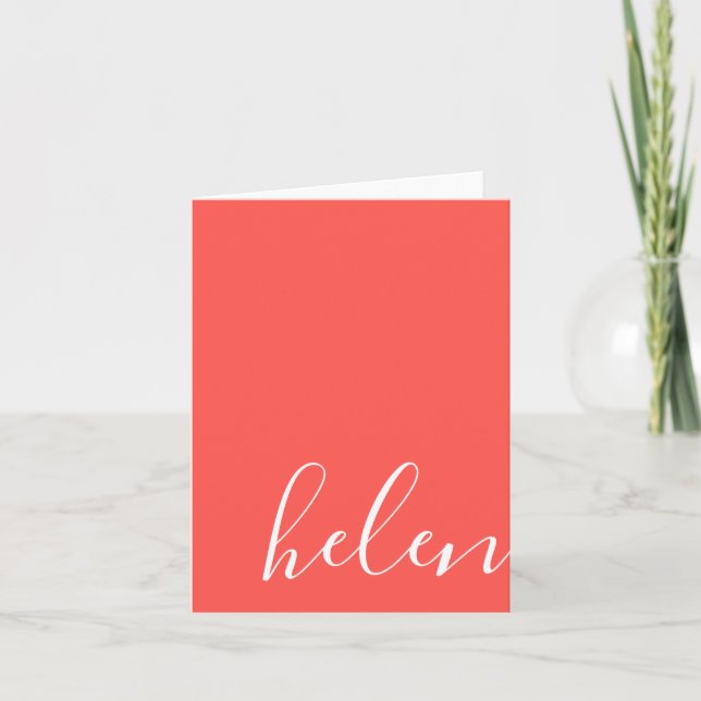 Script Name Note Card (Front)