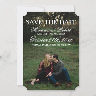 Script Overlay Gothic Save The Date