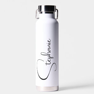 Script Personalized Name Water Bottle