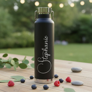 Script Personalized Name Water Bottle