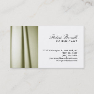 Script Professional Business Card