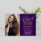 Script Purple 2026 Photo Graduation Party Gold