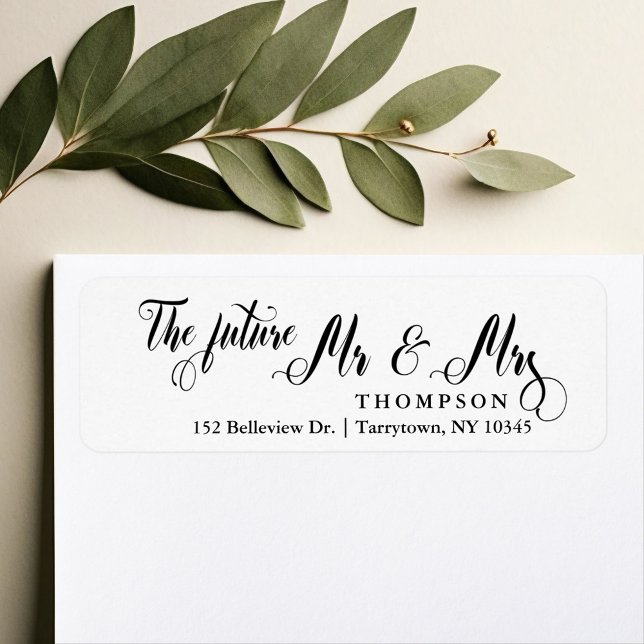 Script The Future Mr and Mrs Label (Creator Uploaded)