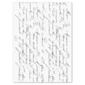 Script Tissue Paper | Zazzle