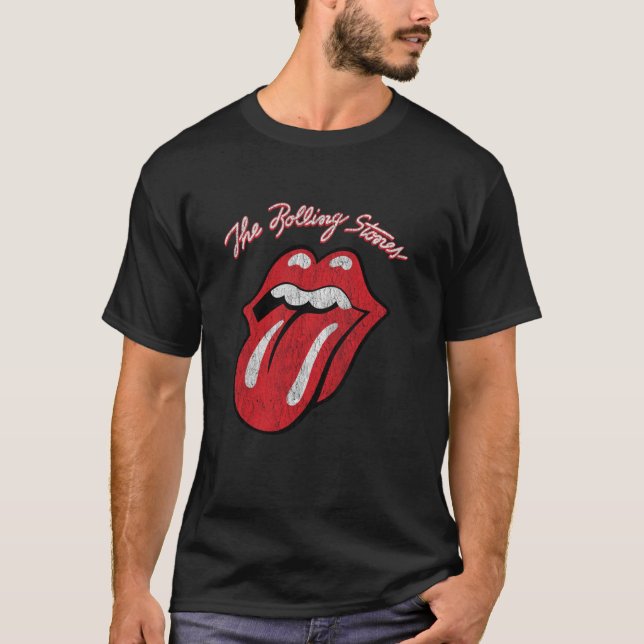 Script Tongue Logo T-Shirt (Front)