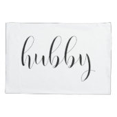 Script Typography His and Hers Pillowcase | Zazzle