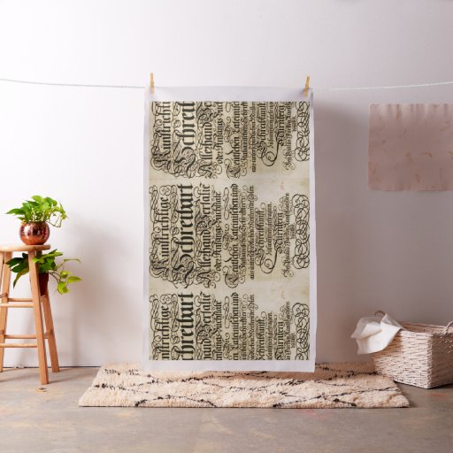 Script Upholstery Fabric