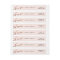 Scripted love wrap around return address label