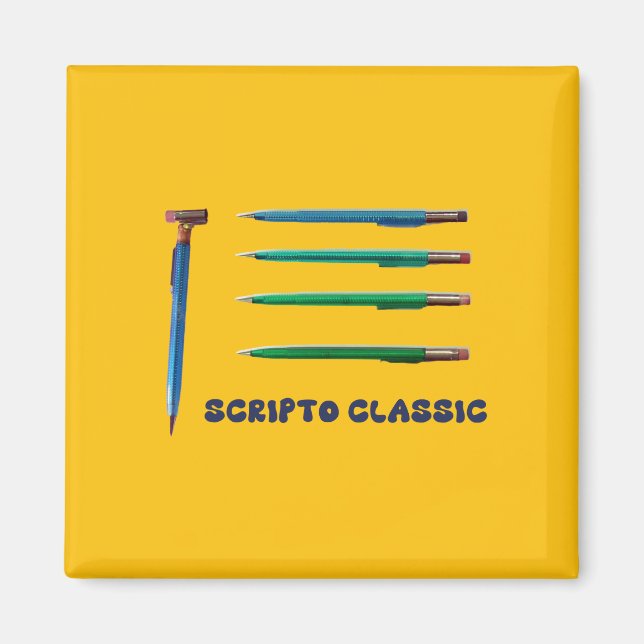 Scripto Classic Mechanical Pencil Magnet (Front)