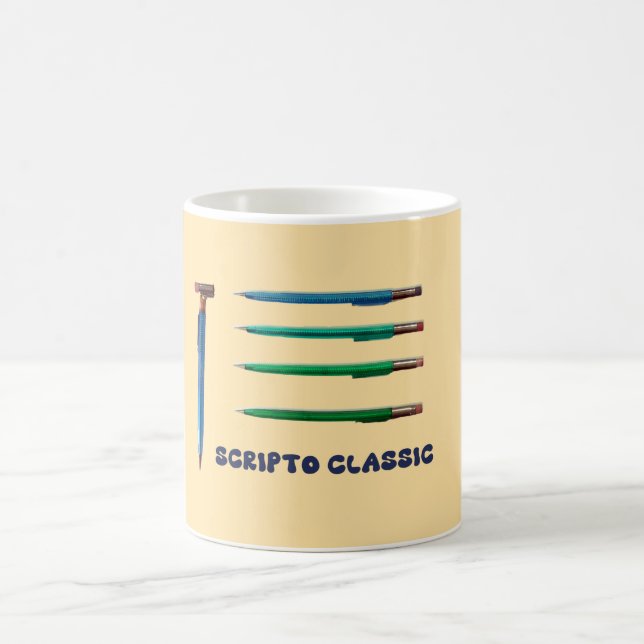Scripto Classic Mechanical Pencils Coffee Mug (Center)