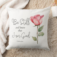 Scripture Be Still and Know that I am God Flower