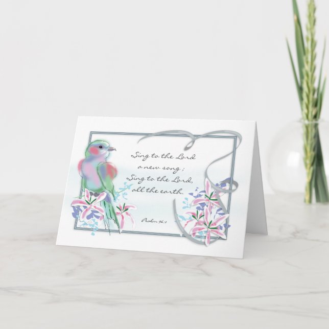Scripture Birthday Card (Front)