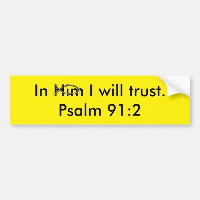 Scripture Bumper Sticker (Front)