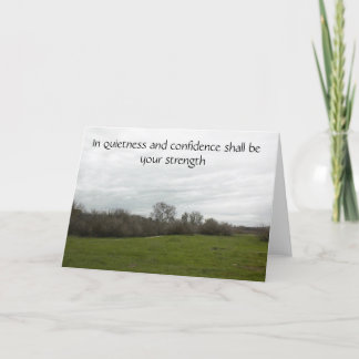 Scripture card to encourage trust.