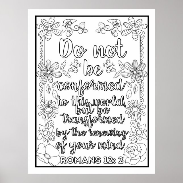 Scripture Color Me Pretty  Poster (Front)