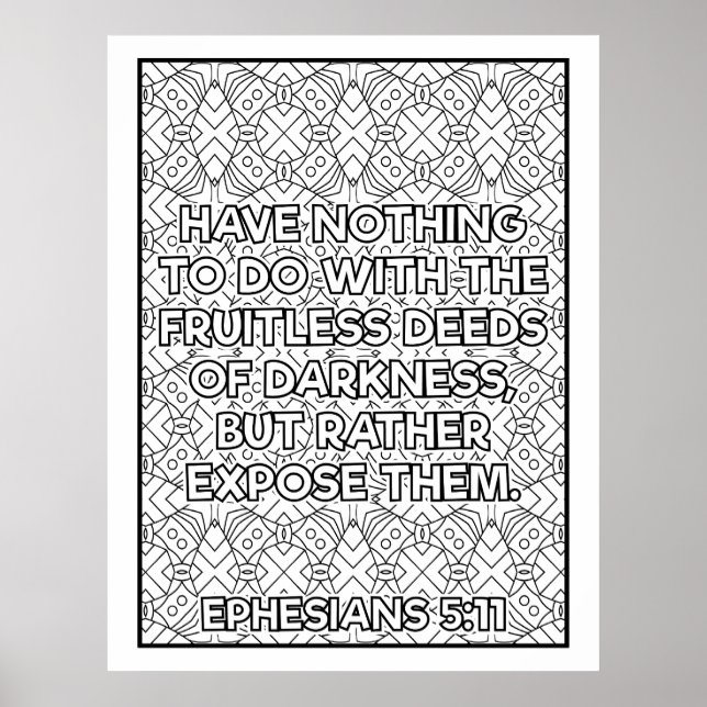 Scripture Color Me Pretty  Poster (Front)