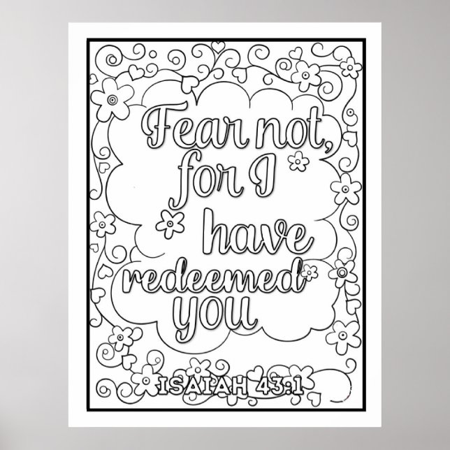 Scripture Color Me Pretty  Poster (Front)