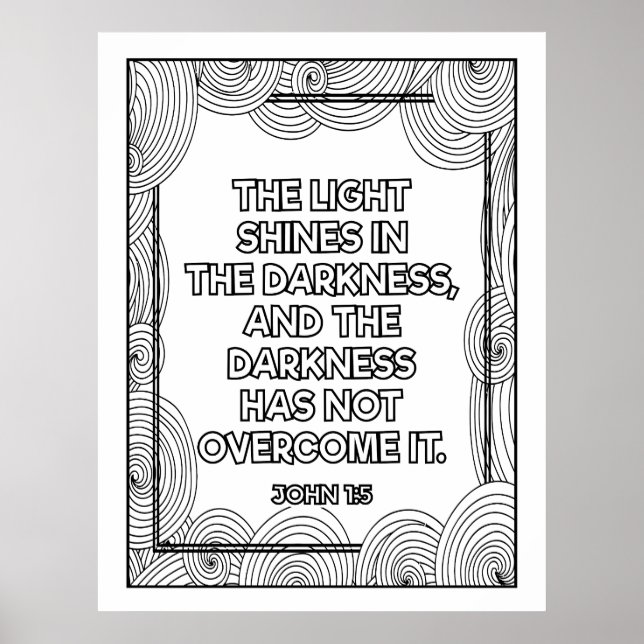 Scripture Color Me Pretty  Poster (Front)