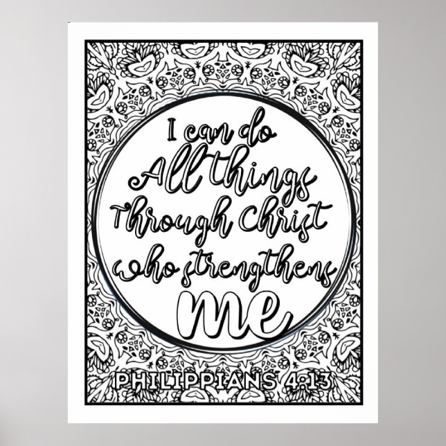 Scripture Color Me Pretty  Poster (Front)