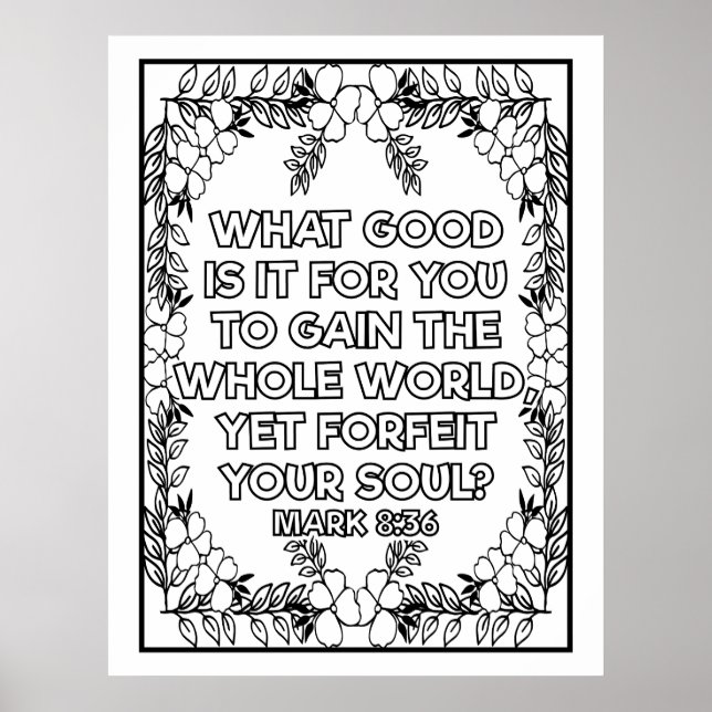 Scripture Color Me Pretty  Poster (Front)