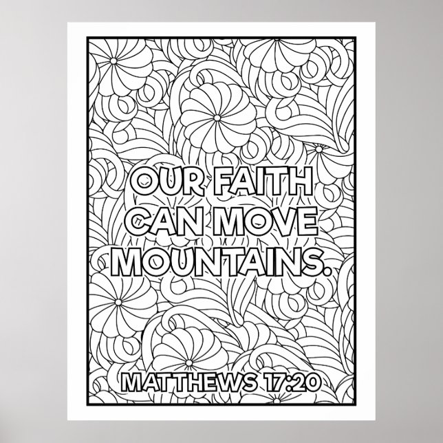 Scripture Color Me Pretty  Poster (Front)