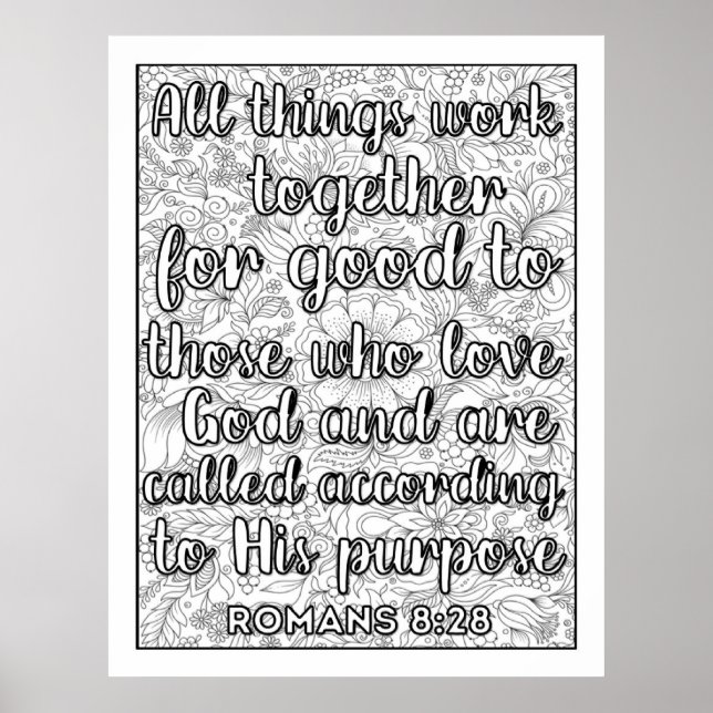 Scripture Color Me Pretty  Poster (Front)