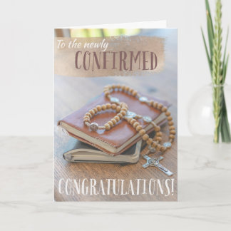 Scripture Confirmation Card