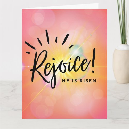 Scripture Easter Greeting Card 