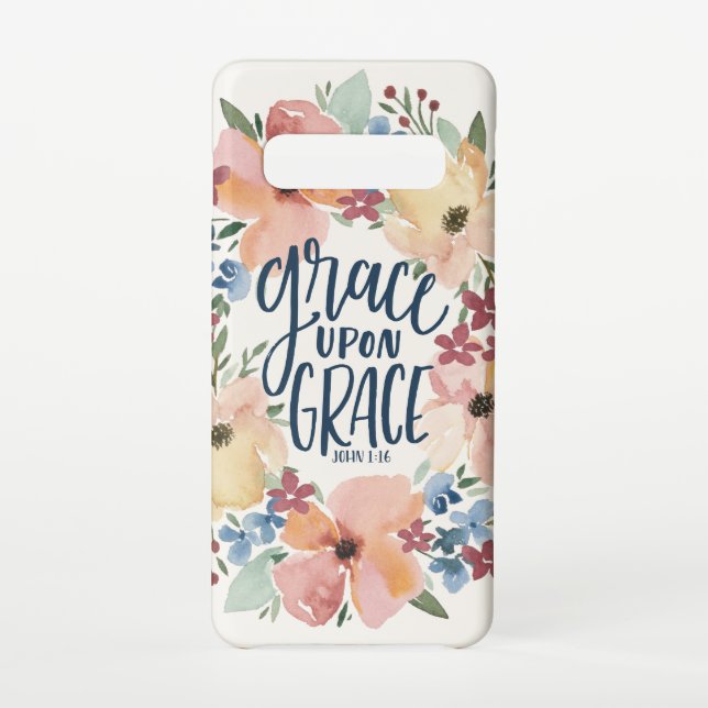 Scripture floral phone case (Back)