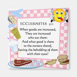 scripture fridge magnet